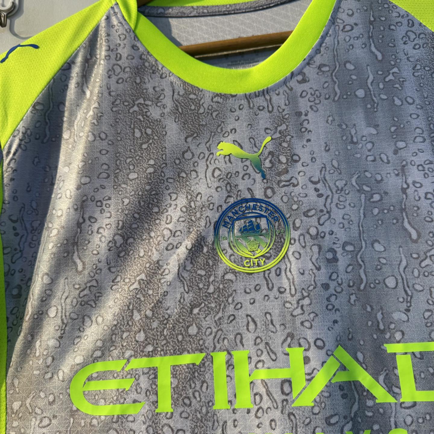 Manchester City Third Kit – Half Sleeve Player Edition - Image 3