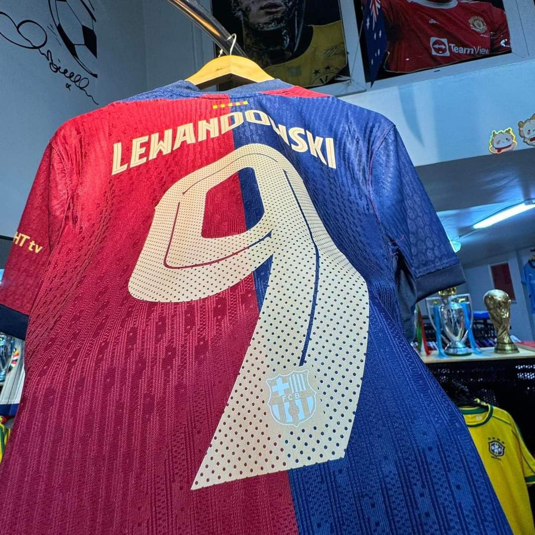 BARCELONA 24-25 HOME JERSEY PLAYER EDITION - Image 4
