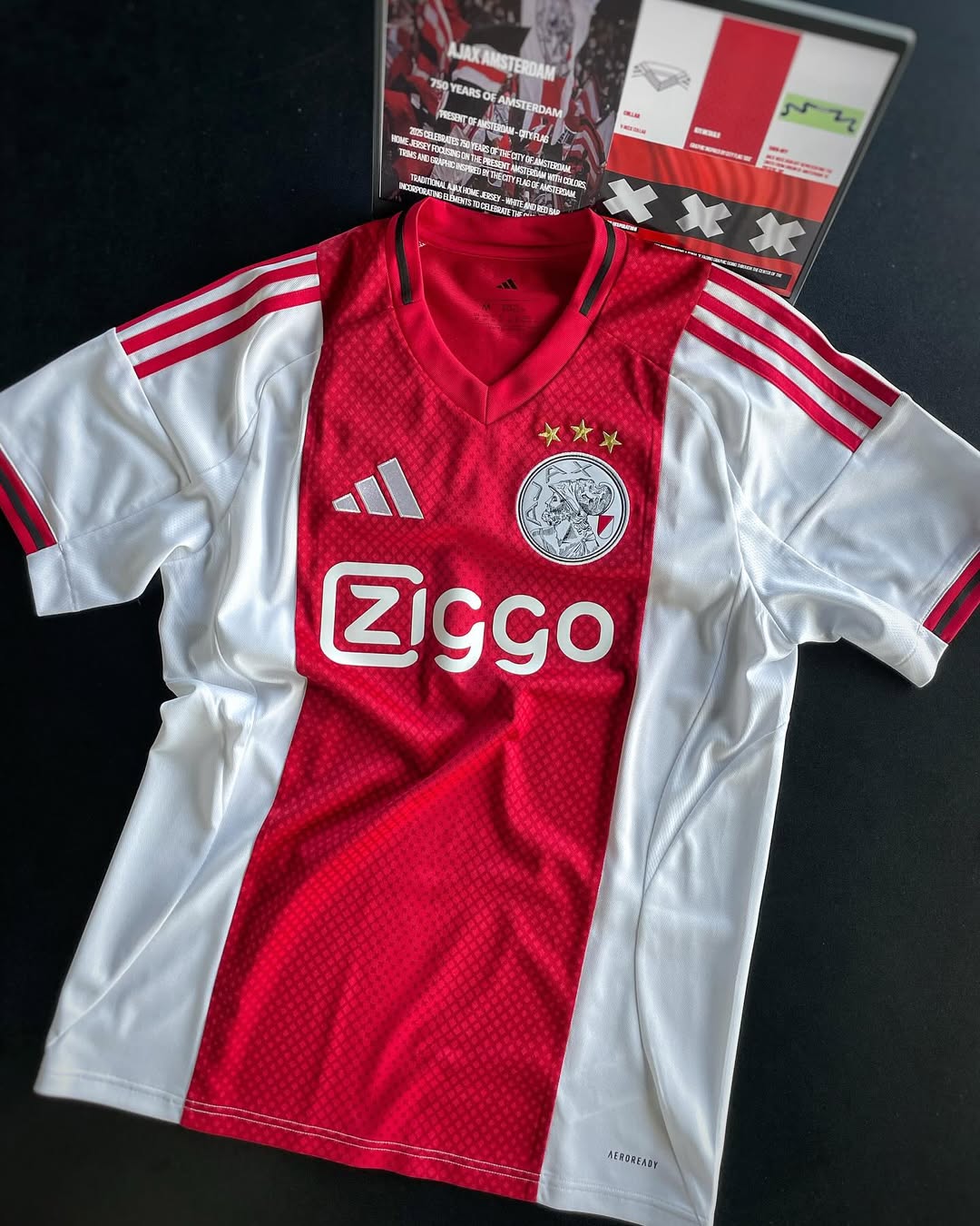 Ajax 2025-26 Home Kit – Player Edition