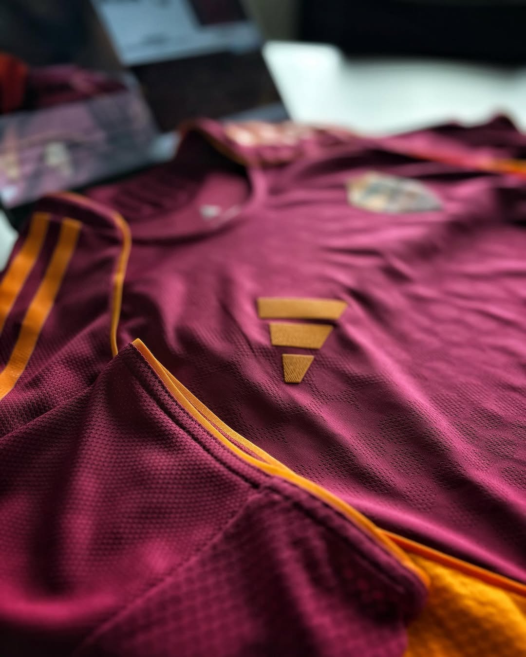 AS Roma 2025-26 Home Kit – Player Edition - Image 3