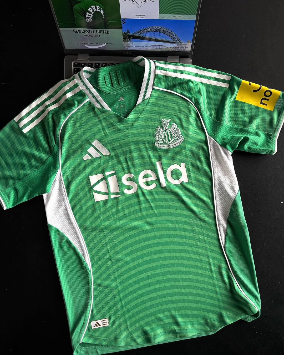 Newcastle United 2025-26 Away Kit – Player Edition