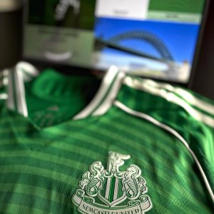 Alternative view of Newcastle United 2025-26 Away Kit – Player Edition