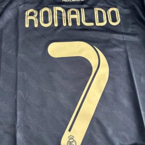 Alternative view of REAL MADRID 11-12 AWAY RETRO (BWIN BLACK)