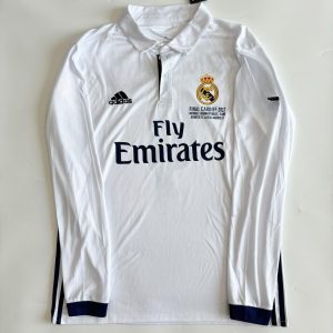 Real Madrid 2016-17 Home Kit – Retro Full Sleeve Edition