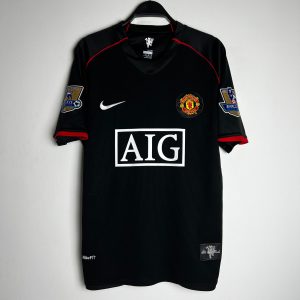 MANCHESTER UNITED 2007-08 AWAY KIT RETRO