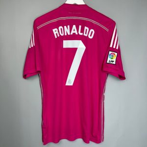 Alternative view of REAL MADRID 14-15 AWAY PINK RETRO